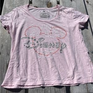 Disney xl womens shirt living my best Disney life